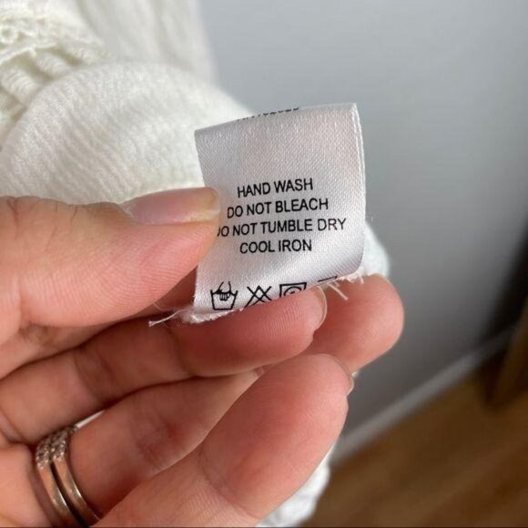 Ale by Alessandra x Revolve Luana Long Sleeve Embroidered Mini‎ Dress Size Small - Picture 10 of 10